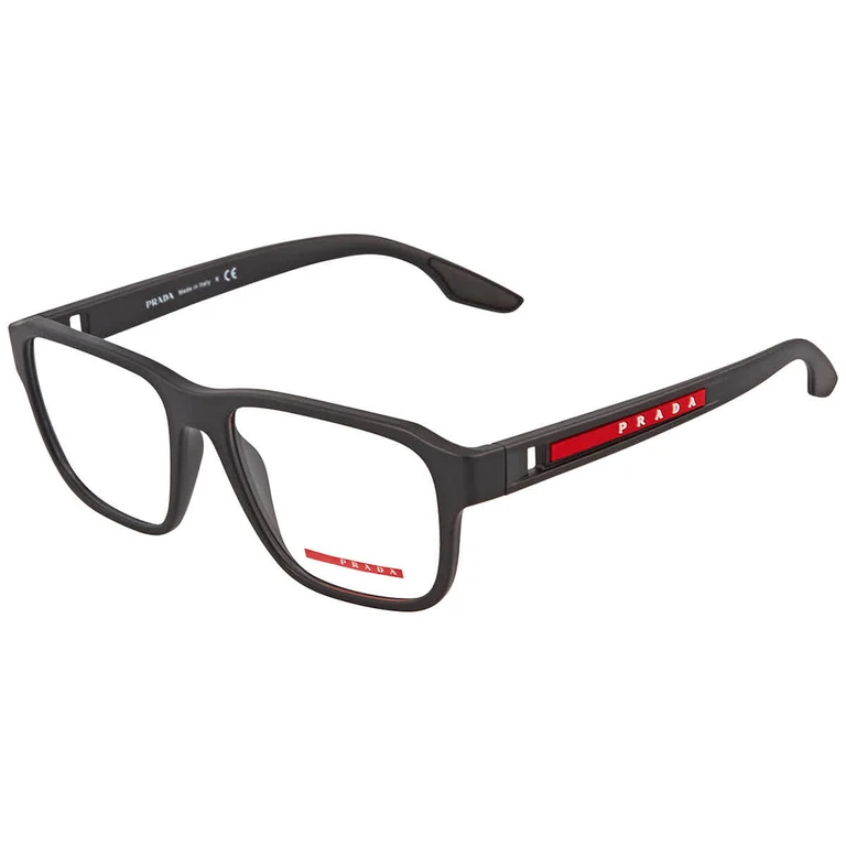 Demo Rectangular Mens Eyeglasses PS 04NV DG01O1 54
