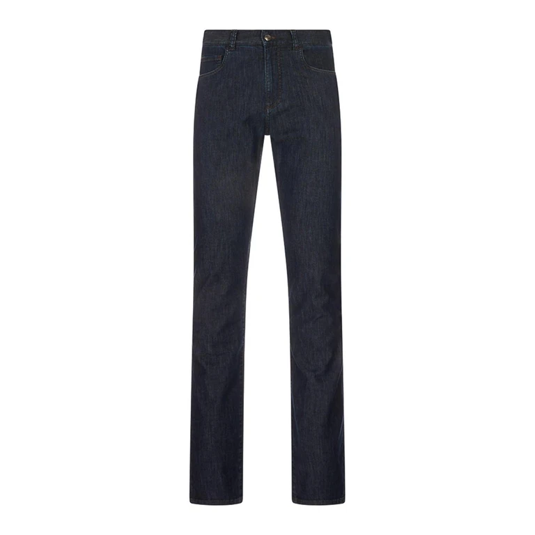 Canali Jean Droit - Bleu (91719PD00400301)