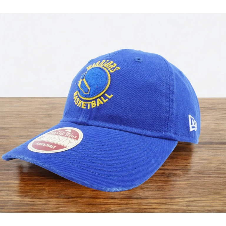Men's NBA Gsw Warriors Rugged Patcher 9Twenty Strapback Hats