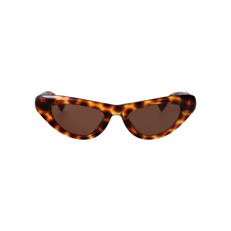 Bottega Veneta Bv1450s 002 Havana-havana-brown Acetate Sunglasses - Women
