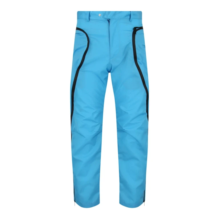 Nylon Straight-Leg Pants