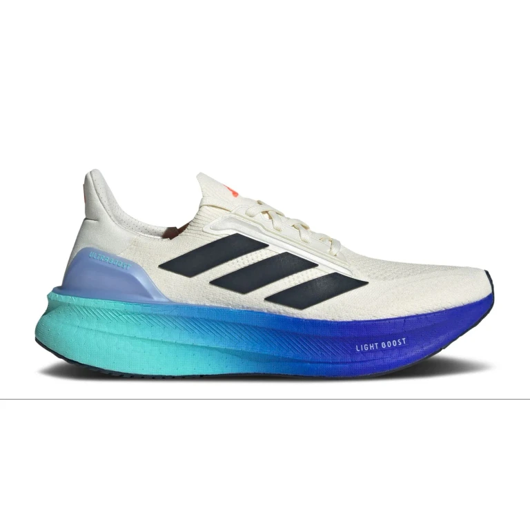 [JI3056] Mens adidas Ultraboost 5X 'Off White Aurora Ink Solar Red'