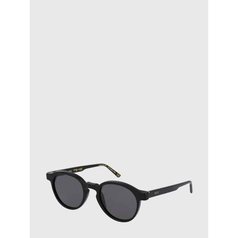 RETROSUPERFUTURE Black Rounded Acetate Sunglasses (0Q7WARHOLBLACK)