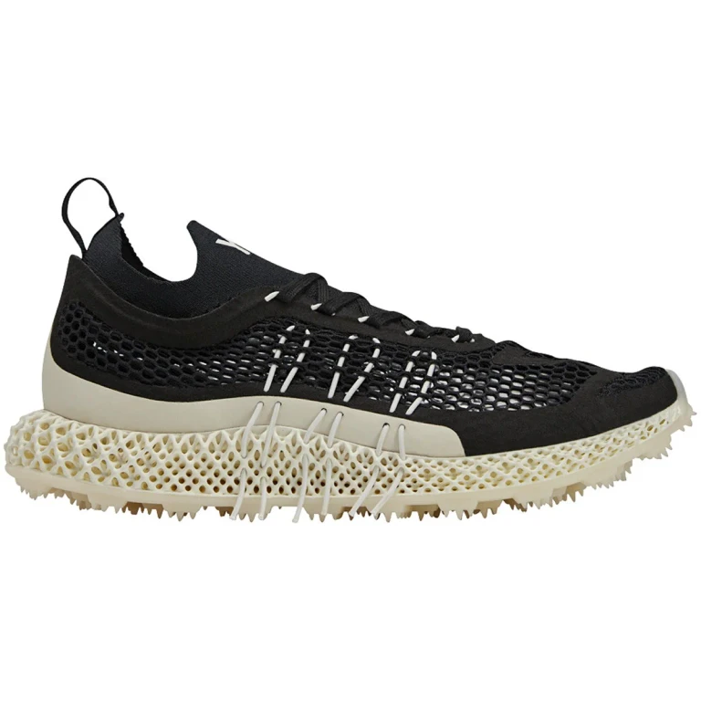Men's Y-3 Runner 4D Halo 'Black White' Sneakers