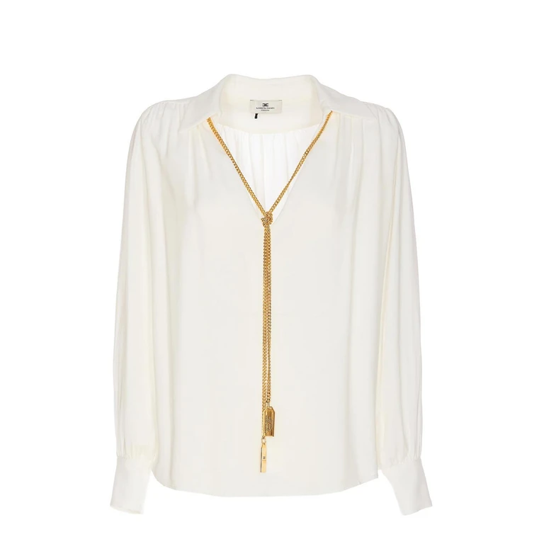 Elisabetta Franchi Blouse - Blanc