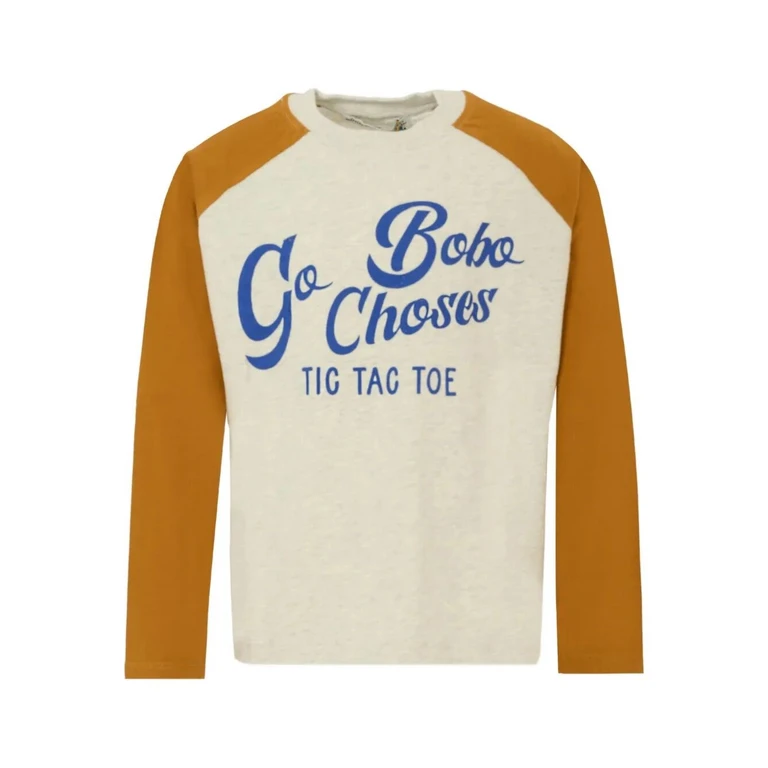 BOBO CHOSES T-Shirt Manica Lunga "Go Bobo"