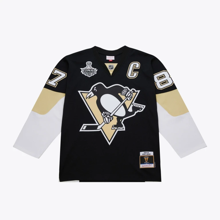 Men's NHL Dark Jersey Penguins 2008 Sidney Crosby