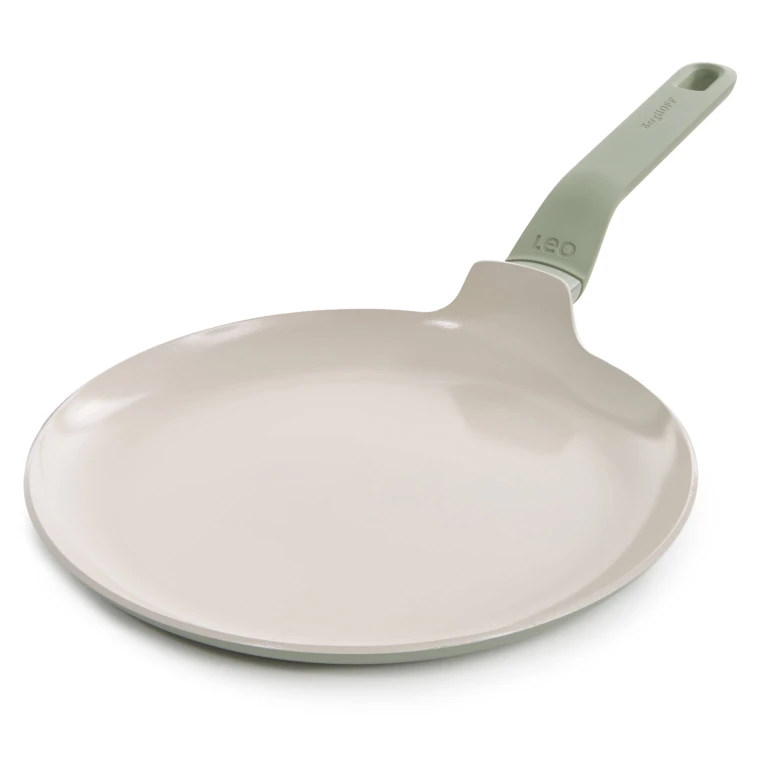 Balance Nonstick Ceramic Pancake Pan 10.25", Recycled Aluminum, Sage