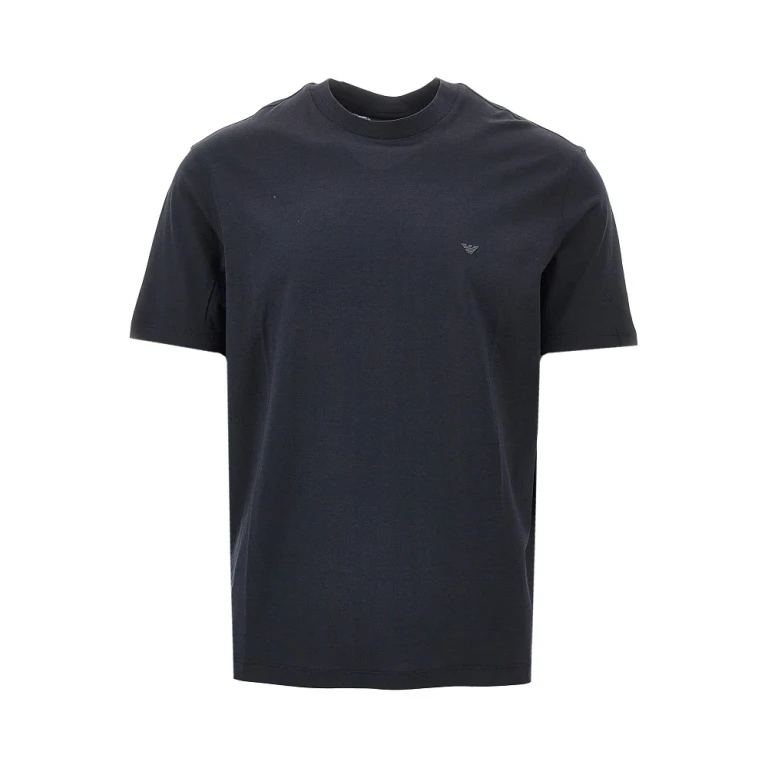 Emporio Armani heren T-shirt van lyocell en katoen
