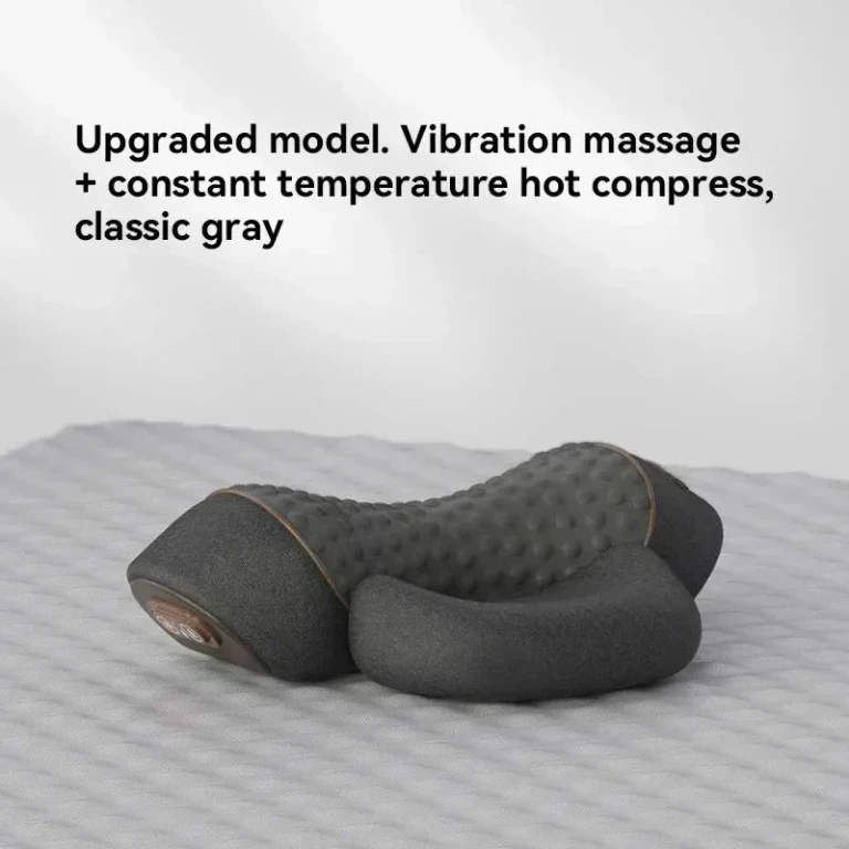 ????‍♂️ Electric Neck Massager Pillow - Heated Cervical Support with Vibration