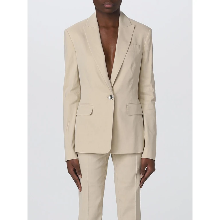 Jacket Woman color Beige (100987A0IMC28)