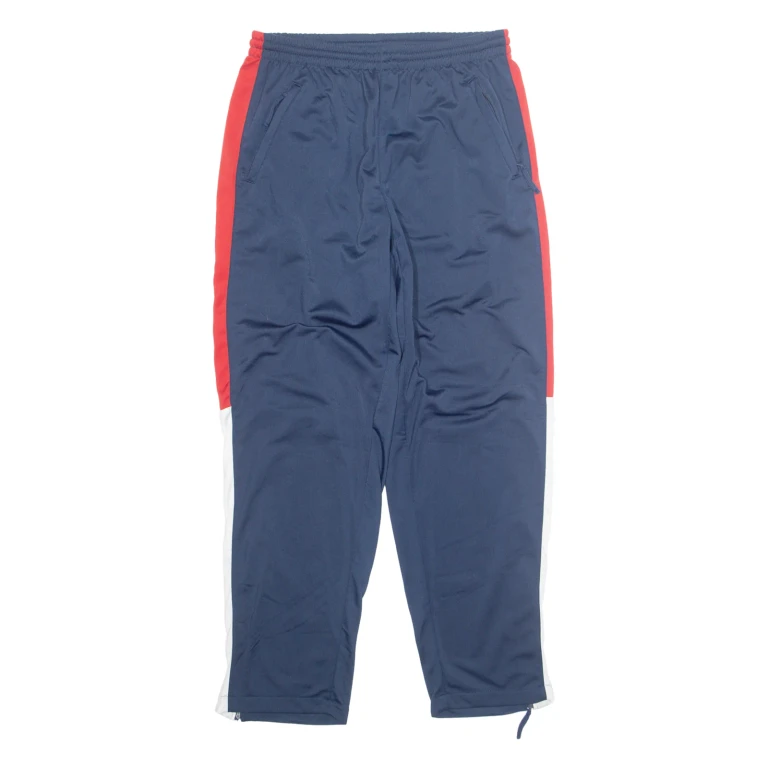 Mens Track Pants Blue Tapered L W31 L30