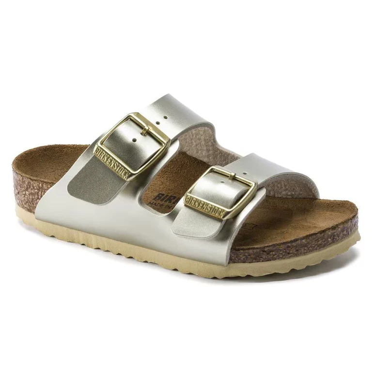 Arizona Kids Birko-Flor Electric Metallic Gold