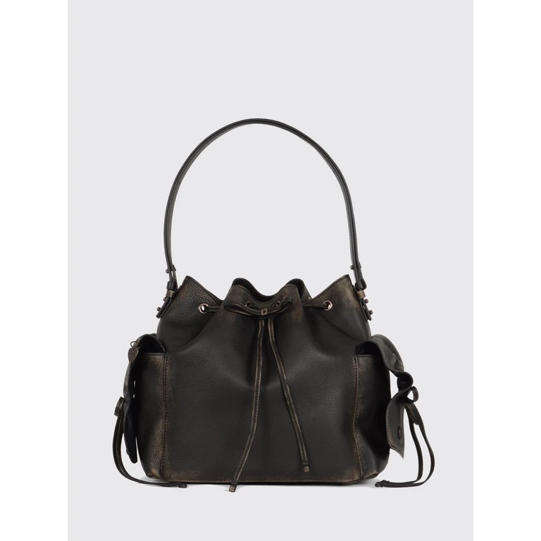 Shoulder Bag Woman color Black (A10454AIP)