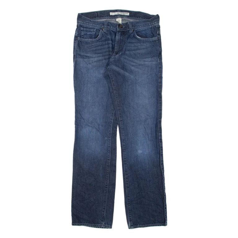 DKNY Mens Jeans Blue Slim Straight W30 L32