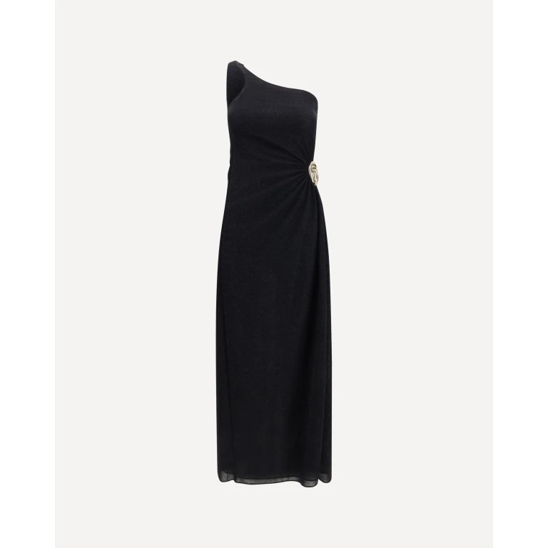 OSÉREE Lumière one-shoulder Dress with spiral detail Female L