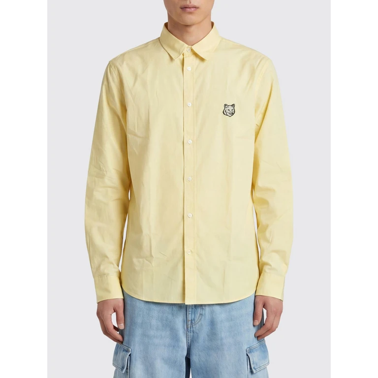 Shirt Men color Yellow (QM00421WC50890425)