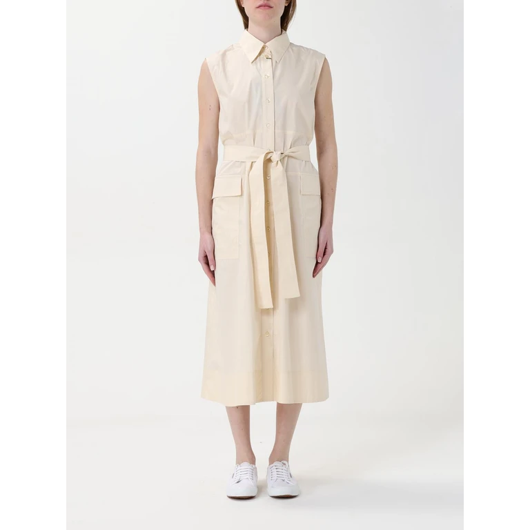 Dress Woman color Yellow Cream (73024ZA704)
