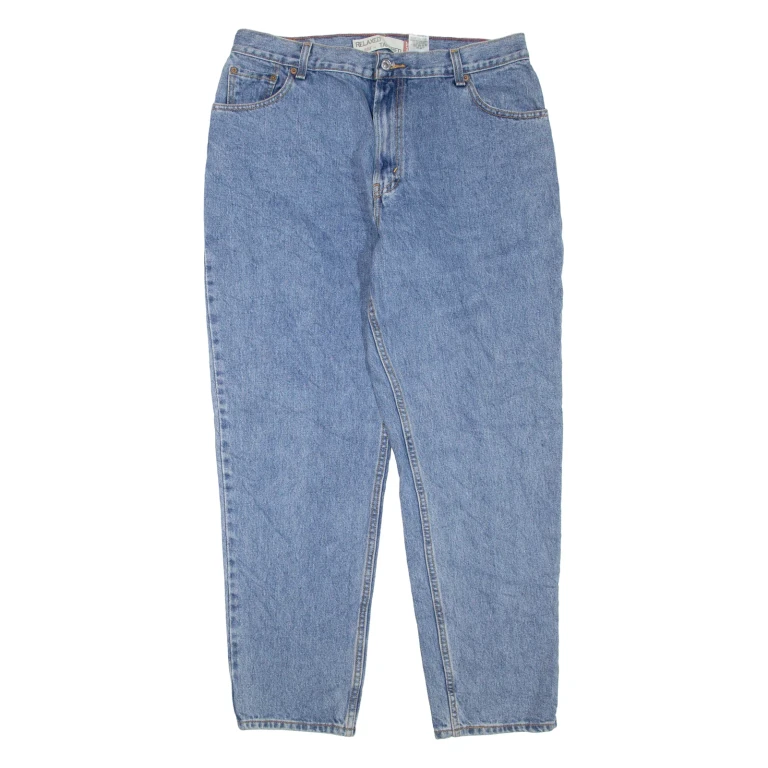 LEVI'S 550 Jeans Womens Blue Relaxed Tapered W34 L31