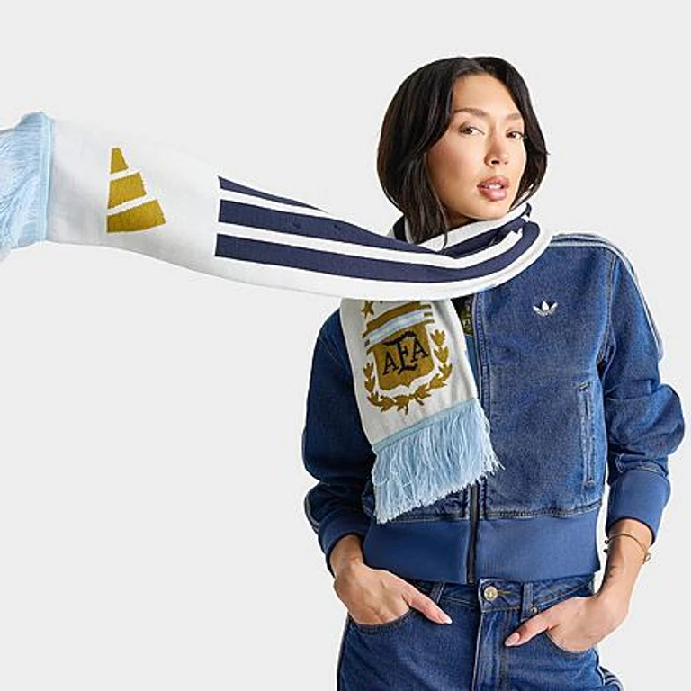 adidas Argentina 26 Scarf in Icey Blue/White