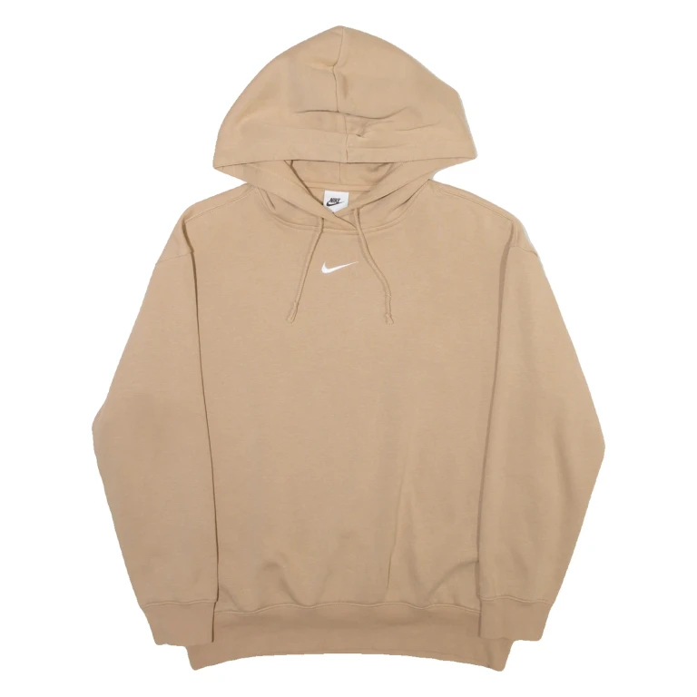 NIKE Mens Beige Hoodie XS