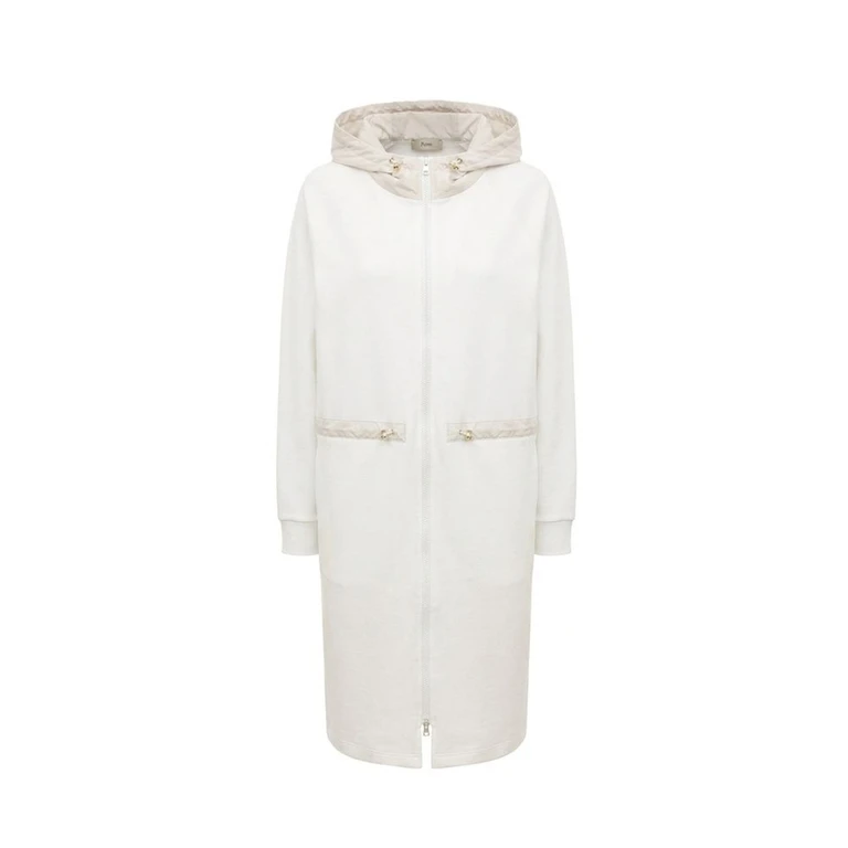 White Cotton Coat Clothing - Women