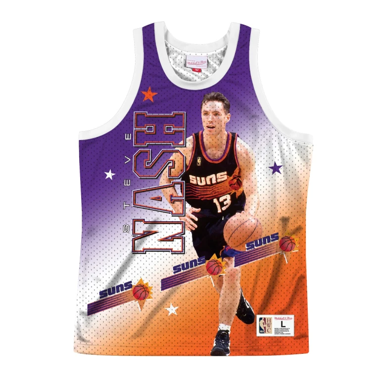 Men's NBA Behind The Back Tank Phoenix Suns Steve Nash