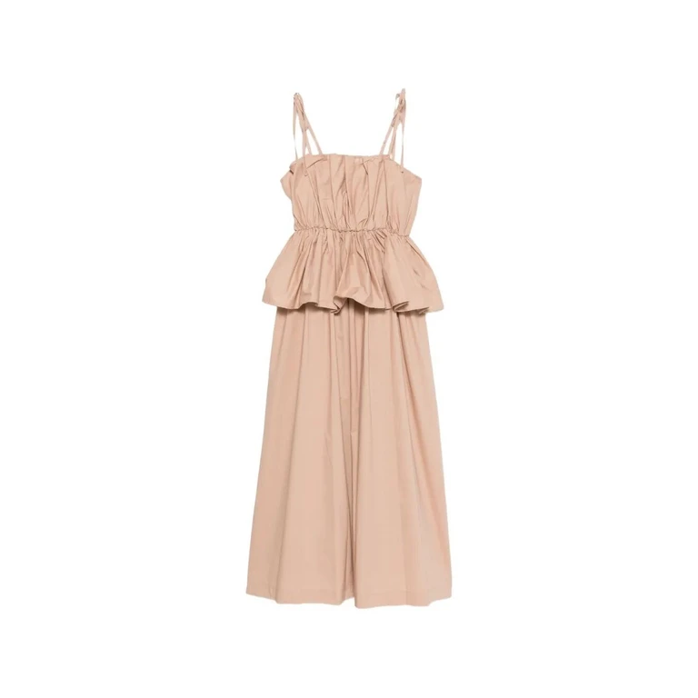 TWINSET Abito Scollo A V "Draped"