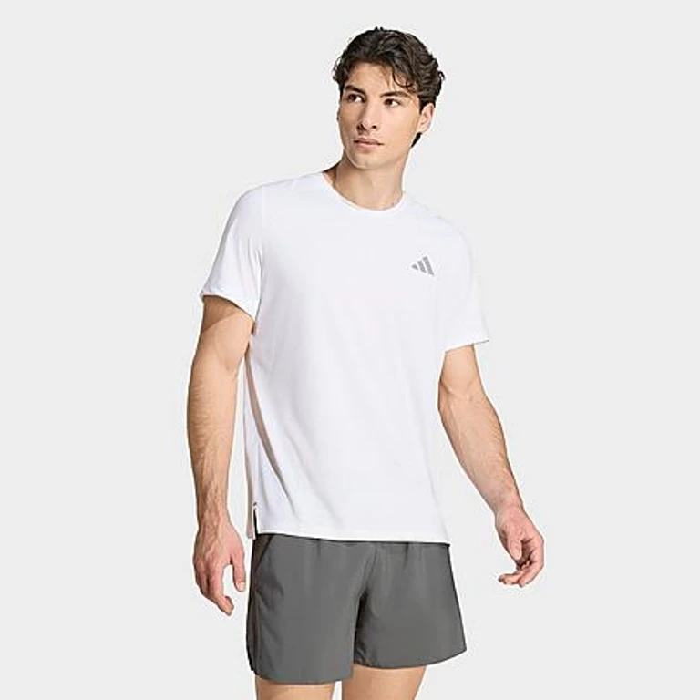 adidas Men's adi365 Iconic Climacool Running T-Shirt in White Size: XS