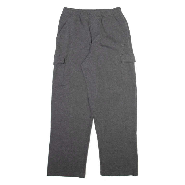 STARTER Cargo Mens Joggers Grey Straight 2XL W28 L30