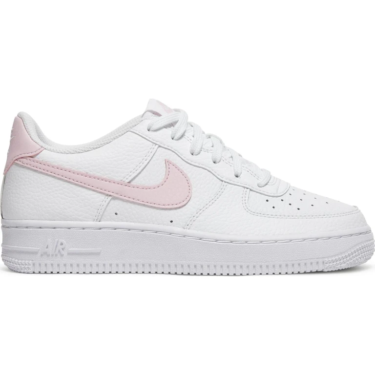 Grade School Air Force 1 Low Gs 'Pink Foam White' Sneakers