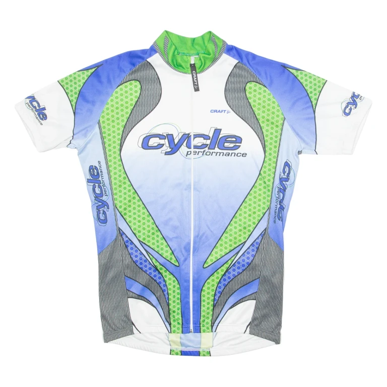CRAFT Cycling Mens Jersey Blue 1/4 Zip L