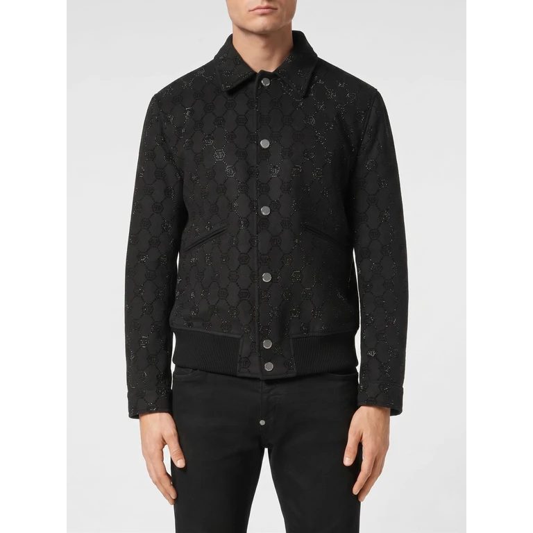 Jacket Men color Black (SAECMRB2727PTE076N0202)