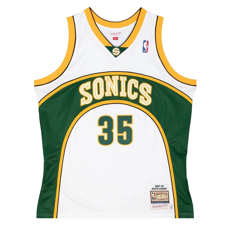NBA Authentic Jersey Seattle Supersonics 07 Kevin Durant Jerseys