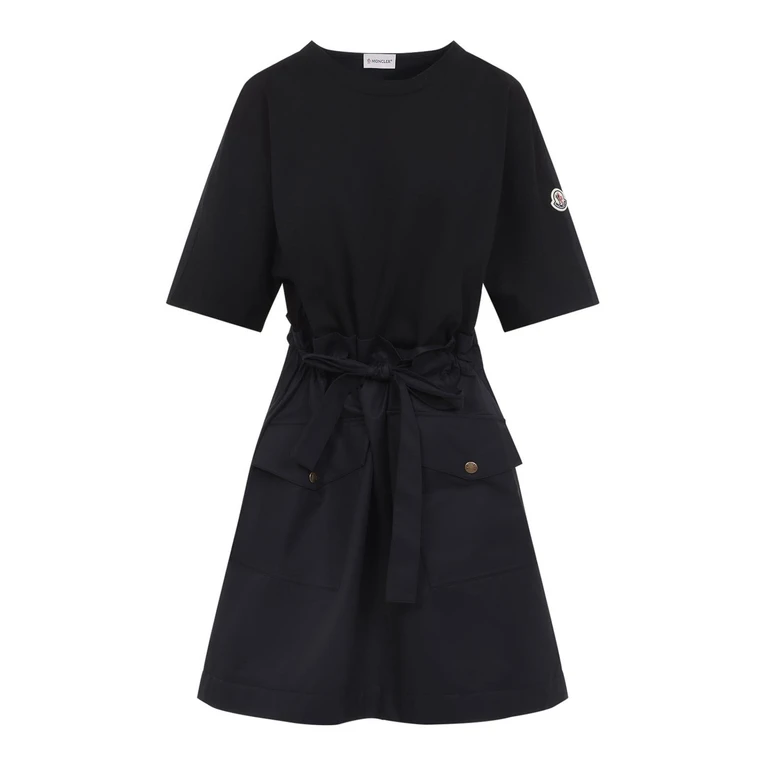 Moncler Robe Courte - Noir (L10938I0001189AUG999)