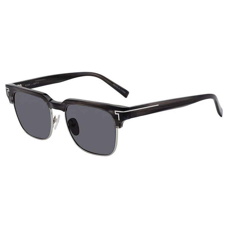 Grey Square Mens Sunglasses STU514 SMK3 53
