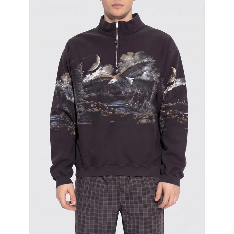 Sweatshirt Men color Black (YBMW038FA35BLK0020)