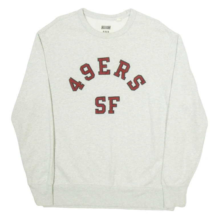 TAILGATE 49ers Mens Sweatshirt Grey USA M