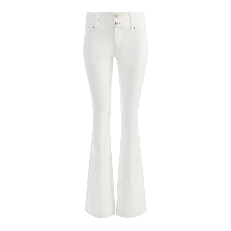 Alice+Olivia Jean Droit - Blanc (CD603311142A127)