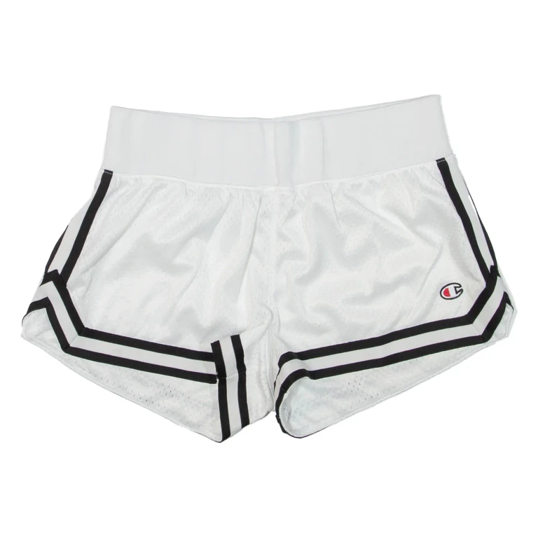 CHAMPION Womens Sports Shorts White S W28