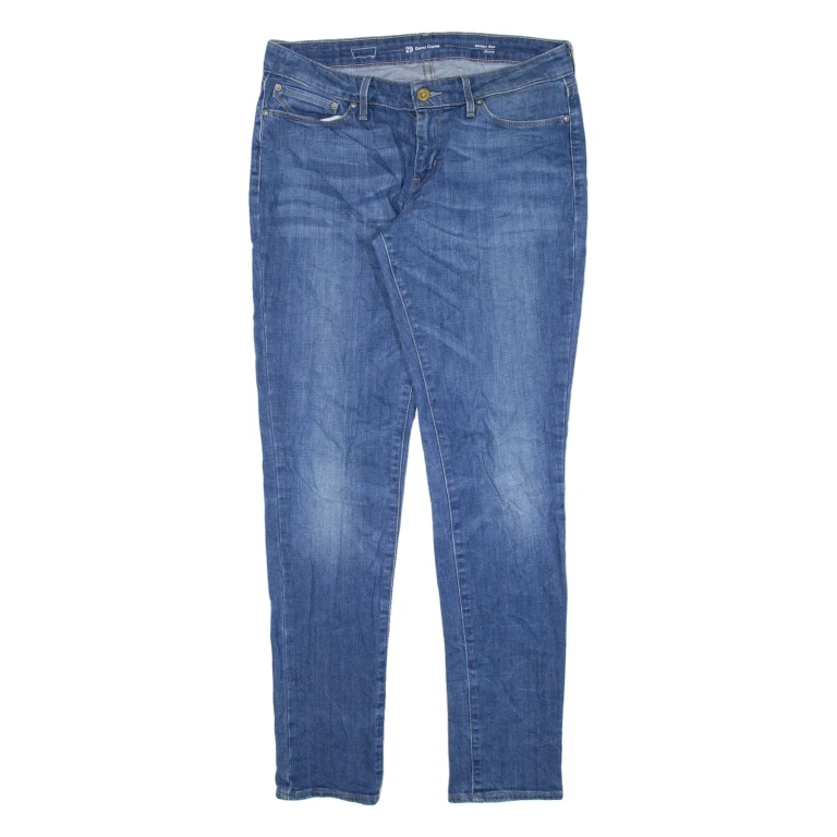 LEVI'S Modern Rise Womens Jeans Blue Slim Skinny W29 L32