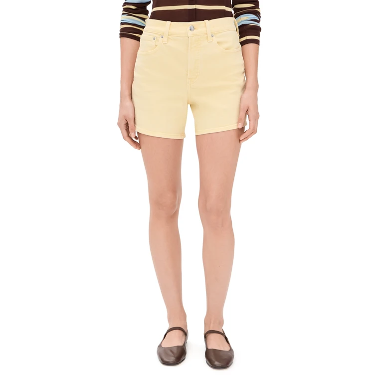 Madewell 5 Perfect Vintage Shorts Candlelight 33