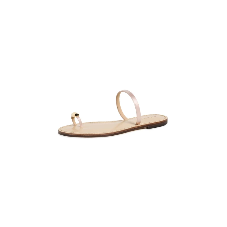 The Kibera Satin Sandals Blush 260 6