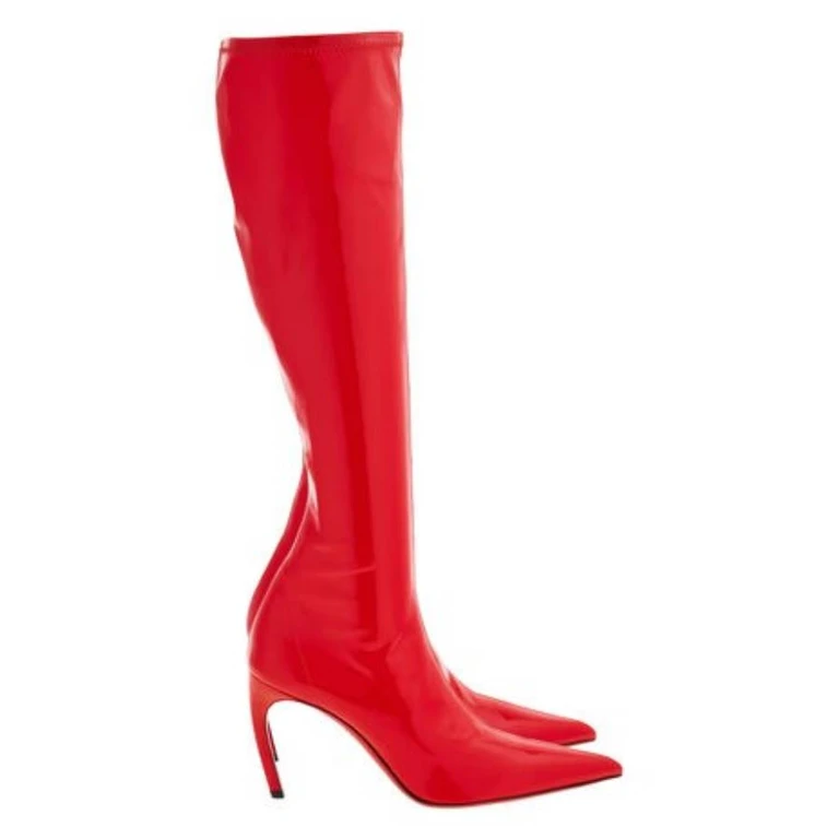 Bri High Patent Stretch Boots (01H650 772924)