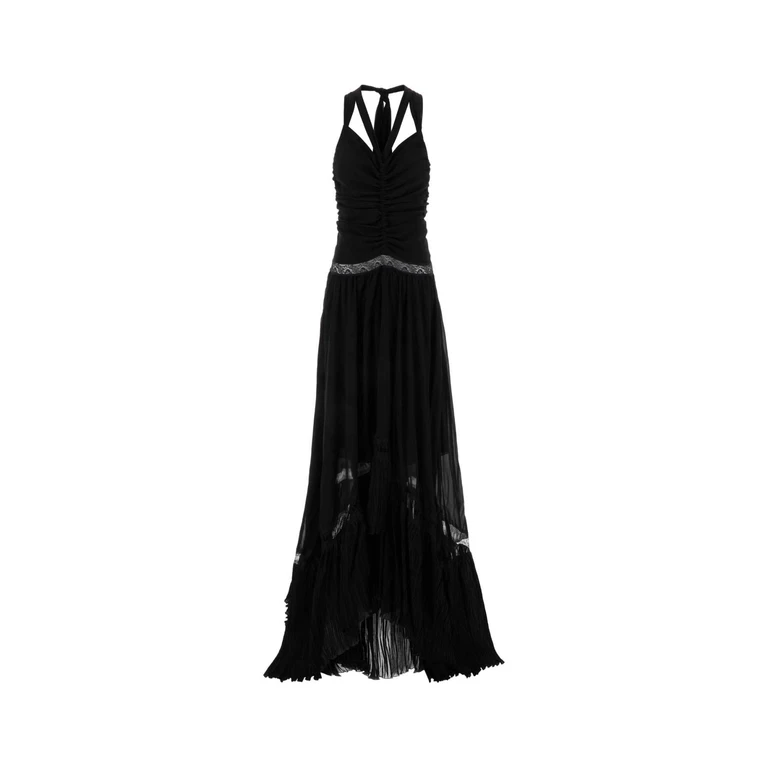 Blumarine 2a746a N0990 Black Abiti