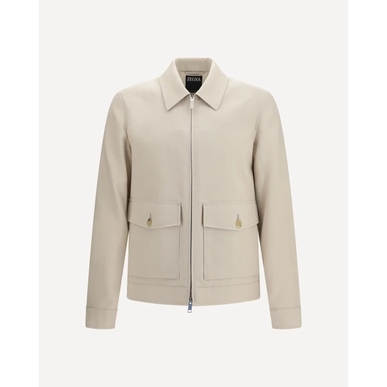 ZEGNA Oasi linen Jacket Male 52
