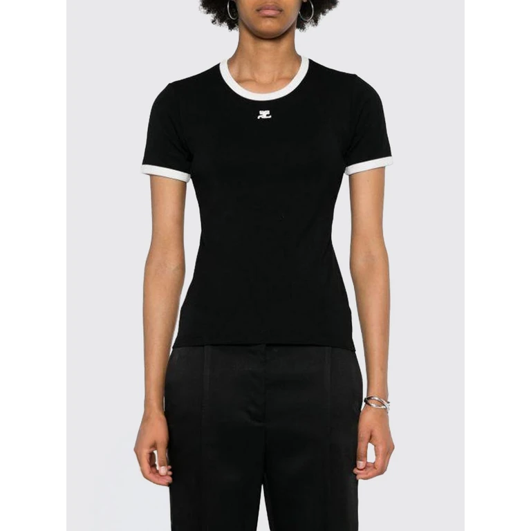 T-Shirt Woman color Black (VESJT020JS00709901)