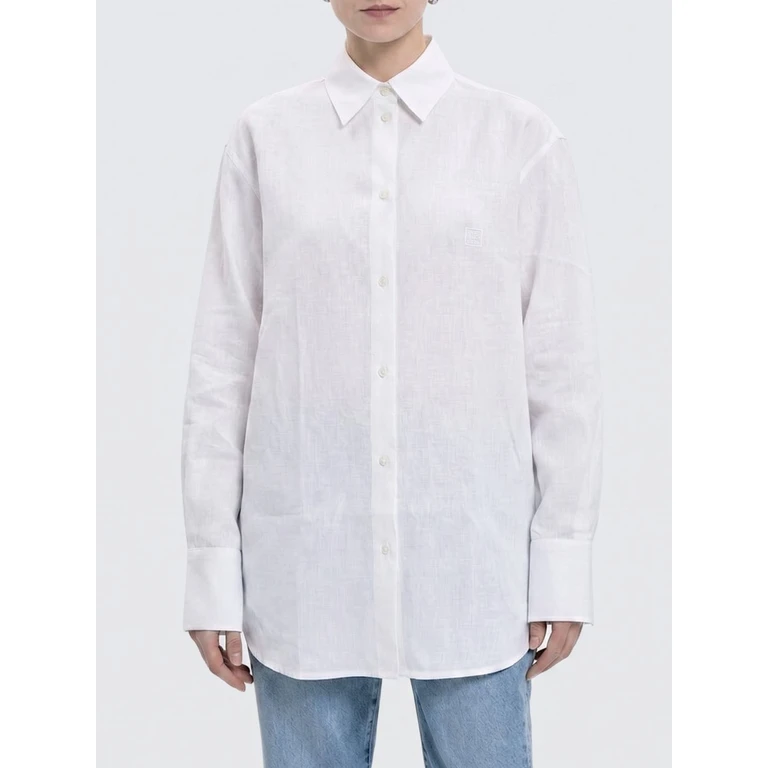 Shirt Woman color White (253WRT0522FB0458047)