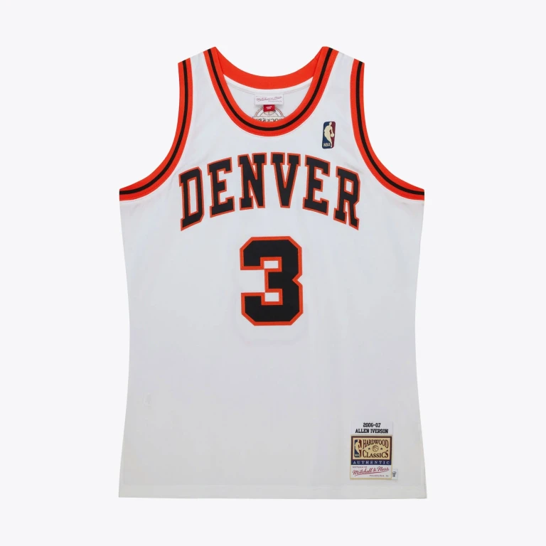 Men's NBA Hwc Jersey Nuggets 2006 Allen Iverson
