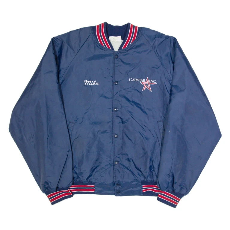 HARTWELL Mens Varsity Jacket Blue 90s USA XL